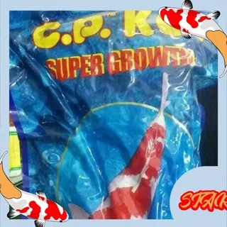 Makanan ikan koi cp koi super growth 1 kg