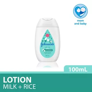 Johnsons Baby Lotion Milk And Rice 100 ml Lotion Baby