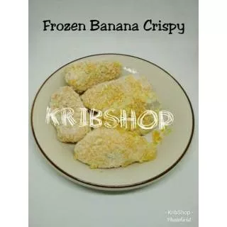 Frozen Banana Crispy/Banana Nugget - Pisang Krispy/Pisang Nugget 1 Kg (UKURAN KECIL)