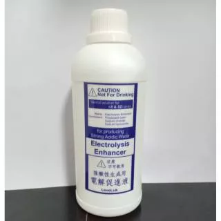 Electrolysis Enhancer Larutan Mesin Kangen Water Untuk Bikin Strong Acid pH 2.5 Strong Kangen pH 11