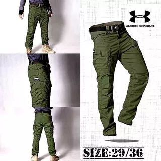 Celana cargo hijau army | celana gunung | celana survival | celana lapangan