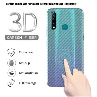 VIVO Z1 PRO SKIN CARBON GARSKIN VIVO Z1 PRO ANTI GORES BELAKANG