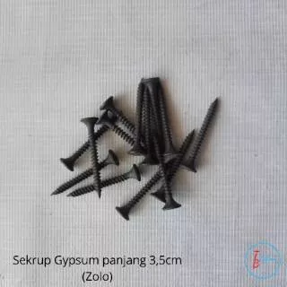 Sekrup Gypsum 6x1 1/2 (3,5cm) merek Zolo (50bh)