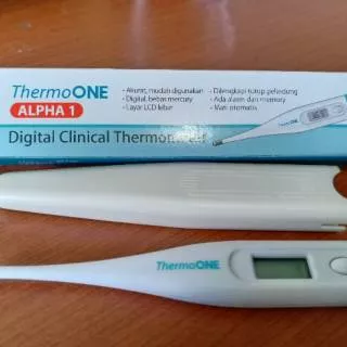 Thermometer digital Onemed thermo one alat ukur suhu tubuh | termometer air raksa manual