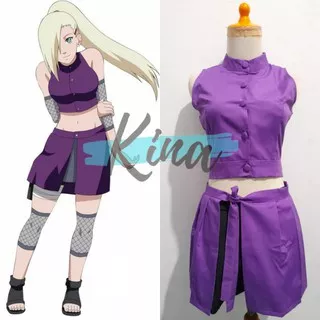 Naruto Shippuden Yamanaka Ino Cosplay Costume Anime