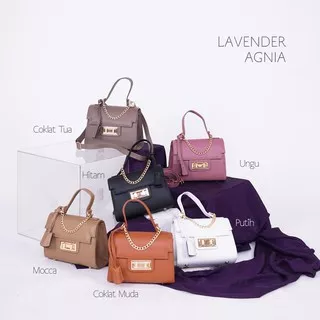 LAVENDER AGNIA TAS WANITA TERMURAH FASHION BAG TAS LUCU SELEMPANG VINTAGE BAG TAS SELEMPANG WANITA TAS VINTAGE TAS SEMI PREMIUM TAS LOKAL MURAH TAS SELEMPANG MURAH TAS RANSEL MURAH GROSIR TAS MURAH TAS WANITA RUMAH TAS LUCU RUMAHTASLUCU GROSIR TAS TERMUR