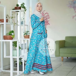 KAYANA DRESS-01 // Dress Wanita Muslimah Masa Kini // Pakaian Wanita Model Terbaru