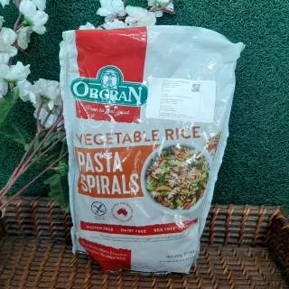 Vegetable rice spiral Orgran 250gr