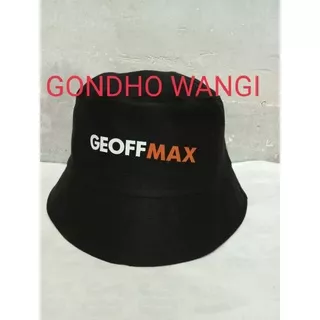 Geoff Max | Bucket Hat | Topi Pria / Topi/ kupluk/ GEOFF MAX GMX / bucket hat polos/bucket hat distro/bucket hat premium