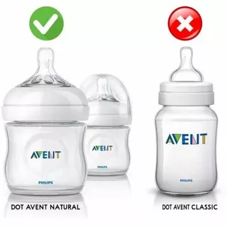 HARGA GROSIR >> Nipple Avent Natural Dot Phillips Avent natural Teat Newborn 0m 1m 3m 6m