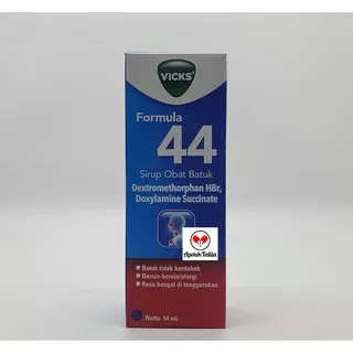 Vicks Formula 44 Syrup 54ml Asli Original