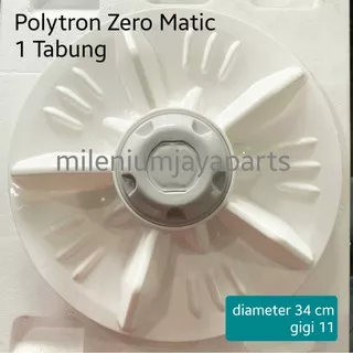 Pulsator Mesin Cuci 1 Tabung Polytron PAW7511 Zero Matic diameter 34 cm / Pully Stator PAW7511 & 7512/8511/8512/8513