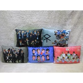 Bantal EXO , Bantal Sofa KPOP EXO, Bantal Persegi Panjang EXO