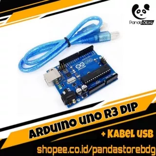 [PS] Arduino Module Uno R3 DIP Atmega328P Clone bonus Kabel Data USB