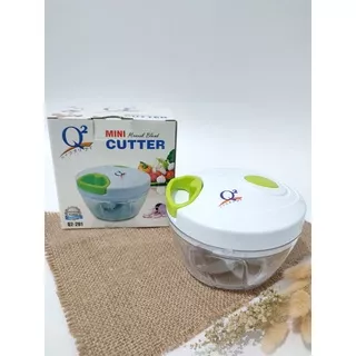 Chopper Tangan pencacah bumbu/Mini Cutter Onion Slicer ORIGINAL 201/Q2 Mini Cutter P-201 / P-302 Quick Pull Chopper Onion Slicer