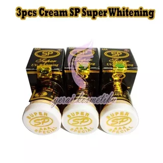 3 PCS CREAM SP HITAM SUPER UV WHITENING ORIGINAL BPOM