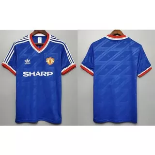 JERSEY MU 3RD THIRD RETRO KLASIK HITAM 86 88 1986 1988 CLASIC GO GRADE ORI THAILAND