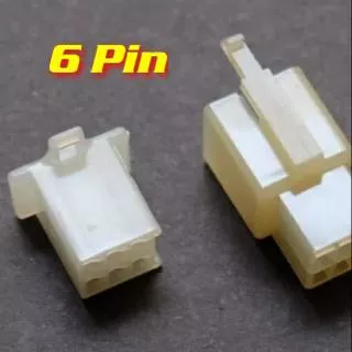 Soket 6 pin kecil / soket motor / konektor / kabel motor / socket 6 pin / soket konektor 6 pin