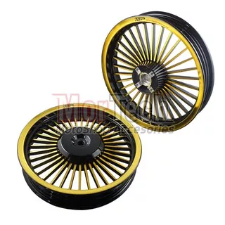 Velg Pelek Racing Top Retro Ring 14 Beat Karbu Vario 110 Karbu Scoopy Karbu - Fi ESP 215 & 250