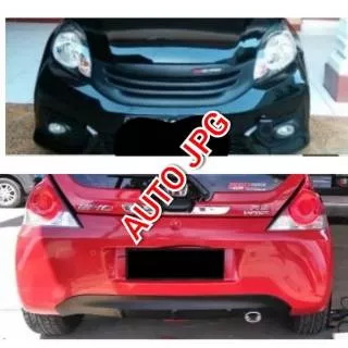 Paket Grill Brio rs 2016 - 2017 lengkap Diiffuser bemper