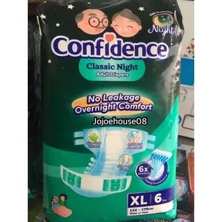 popok dewasa confidence xl 6 / confidence popok dewasa xl popok dewasa