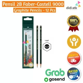 Pensil 2B Faber-Castell / Pensil Ujian Faber Castell / Greebel
