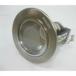 Philips Lampu Downlight 2.5 Inch 13801 Nikel dengan cover