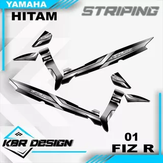 fiz r (cod) stiker motor striping fiz r motor yamaha motor sticker variasi Racing01