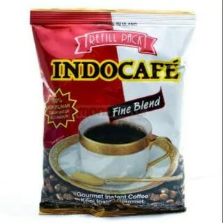 Indocafe Fine Blend Refill Pack 100g 100% Kopi Pilihan