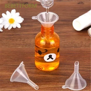 GREATESTIN 5/10 Pcs Mini Kitchen Dining Funnel Gadgets Plastic Hopper Cooking Accessory Perfume Emulsion Auxiliary Transparent Tool