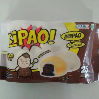 Bakpao Mini Cokelat Kipao Minipao isi 25 Pcs Murah