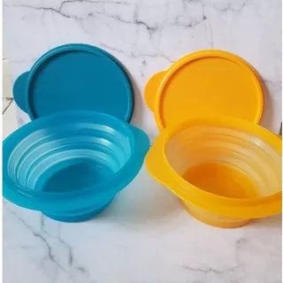 Tupperware GoFlex Round 700ml 1pcs KUNING GO FLEX