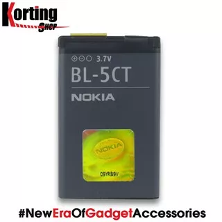 Baterai Nokia BL-5CT 5220 C3 C5 C6 5360 5730 6303 BL 5CT ORIGINAL 100% Battery Batrai Batre BL5CT
