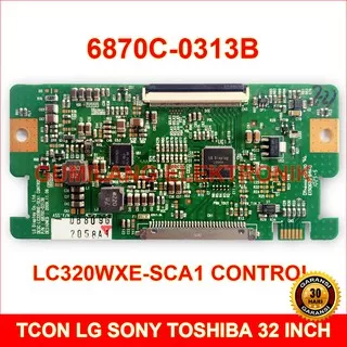 T-Con Tv LG - 6870C-0313B - LC320WXE-SCA1 - 32LD310 - 32LD330 - 32LD350 - Tcon Tv Lcd Led 32 inch