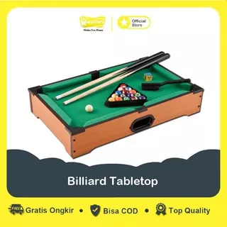 HANNSBRO Mainan Mini Billiard / Tabletop Pool Table / Billiard Tabletop / Mainan Billiar / Bola Bilyar
