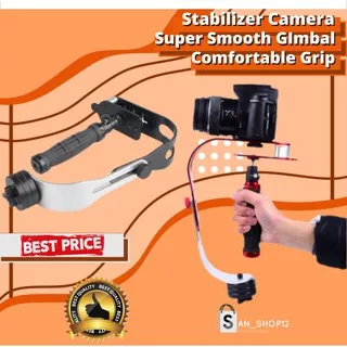Stabilizer kamera DSLR GoPro Xiaomi Yi gimbal murah | holder kamera | pegangan kamera