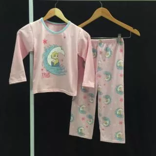 FFKIDS SETELAN BAJU TIDUR FROZEN UK 2-18