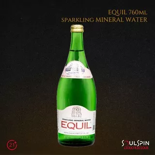 EQUIL Sparkling Mineral Water 760ml [ 1 botol ]