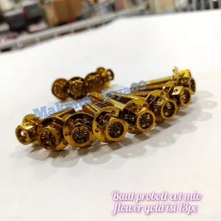 Baut probolt cvt flower gold mio atau baut blok cvt probolt flower mio nouvo mio smile mio sporty