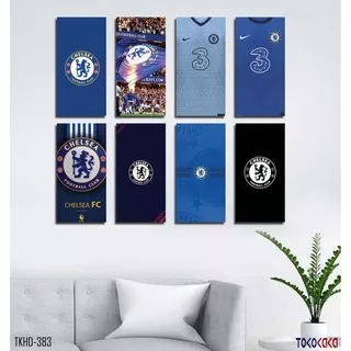 Toko Kaka | Hiasan Dinding Chelsea | Wall Decor Football The Blus Chelsea | Poster Chelsea