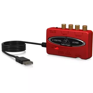Behringer UCA222 UCA 222 Soundcard with USB Audio Interface