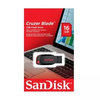 SANDISK Cruzer Blade CZ50 16GB USB2.0 Flash Drive Original