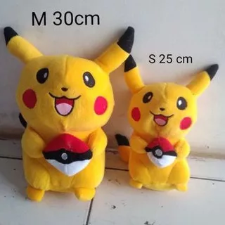 Boneka Pokemon Pikachu ukuran Mini