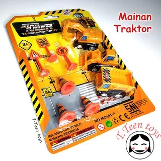 mobil mobilan traktor / mainan mobil konstruksi / mainan mobil truk