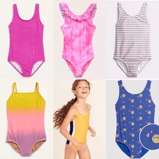 swimsuit pakaian baju renang rash guard anak cewek perempuan branded GAP/Oldnavy