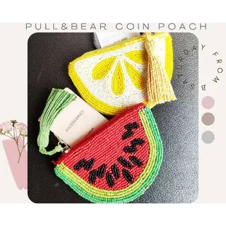 PULL AND BEAR dompet coin /coin purse pouch 100%original