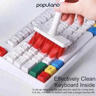 Cleaner Brush Debu Computer Key Board PC Sikat Pembersih Keyboard 5 in 1 Komputer Laptop Alat Cleaning Headphone Earphone