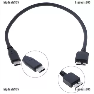 Bdid Swank Kabel Usb C Ke Micro Usb Tipe C Ke Micro B Panjang 30cm Untuk Hard Disk Hdd