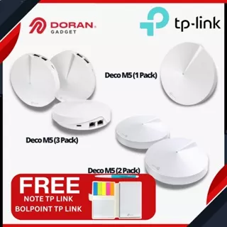 TP-Link Deco M5 AC1300 Whole Home Mesh Wi-Fi System - Garansi Resmi 1 Tahun