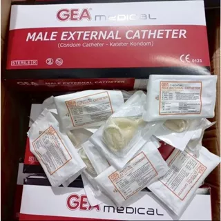 Kondom Kateter Pria laki - Gea Medical Male Catheter Condom (1 BOX)